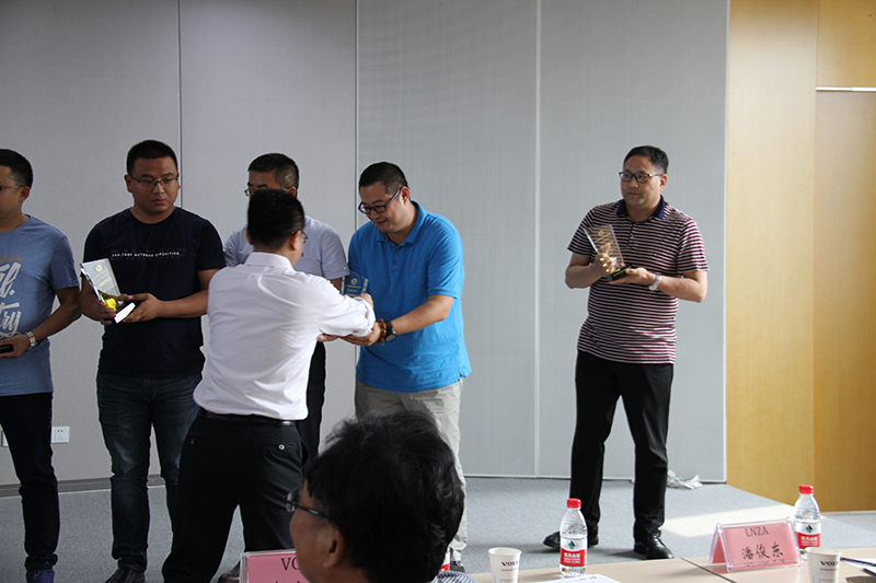 Volvo Construction Equipment 2018 Semi-annual Excellent Sales Team Award Ceremony.