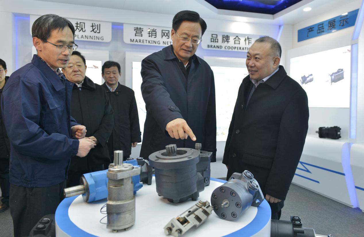 Shandong Provincial CPPCC Chairman Liu Wei went to Jinan Tianye Company for research 